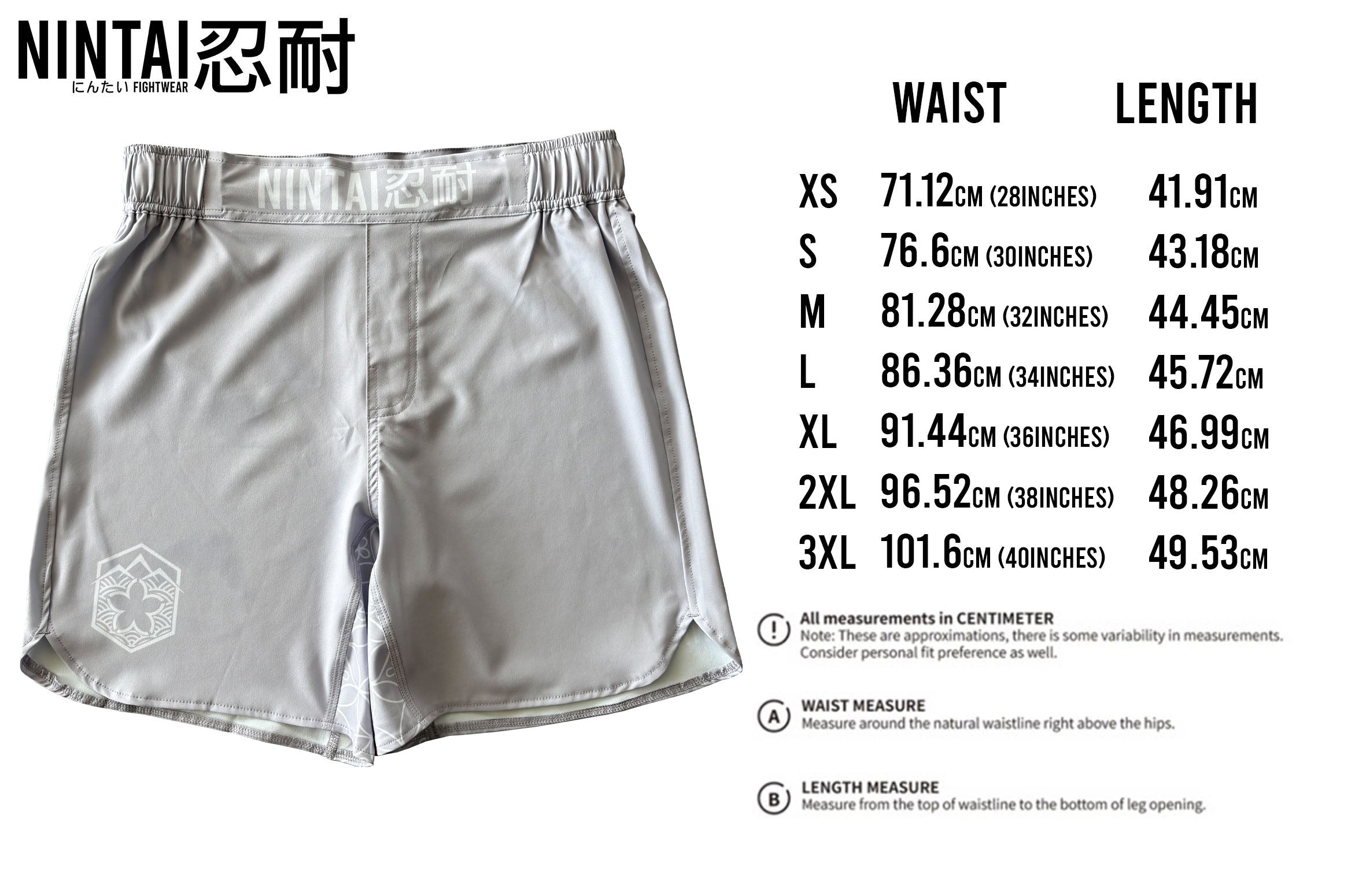 STONE GREY SHORTS