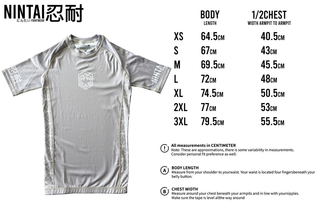 STONE GREY RASH GUARD