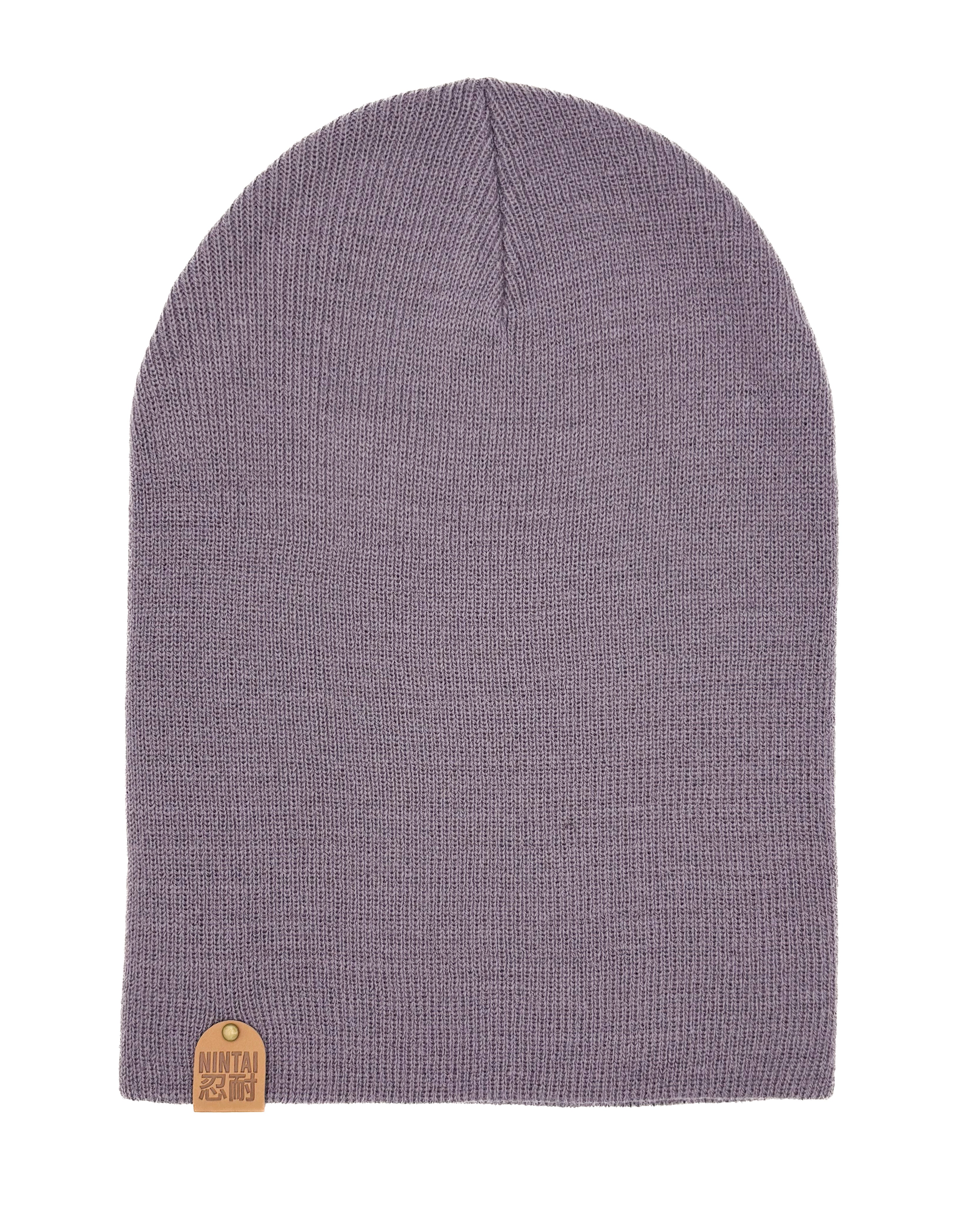 Nintai Beanie - Keshimurasaki (消紫)