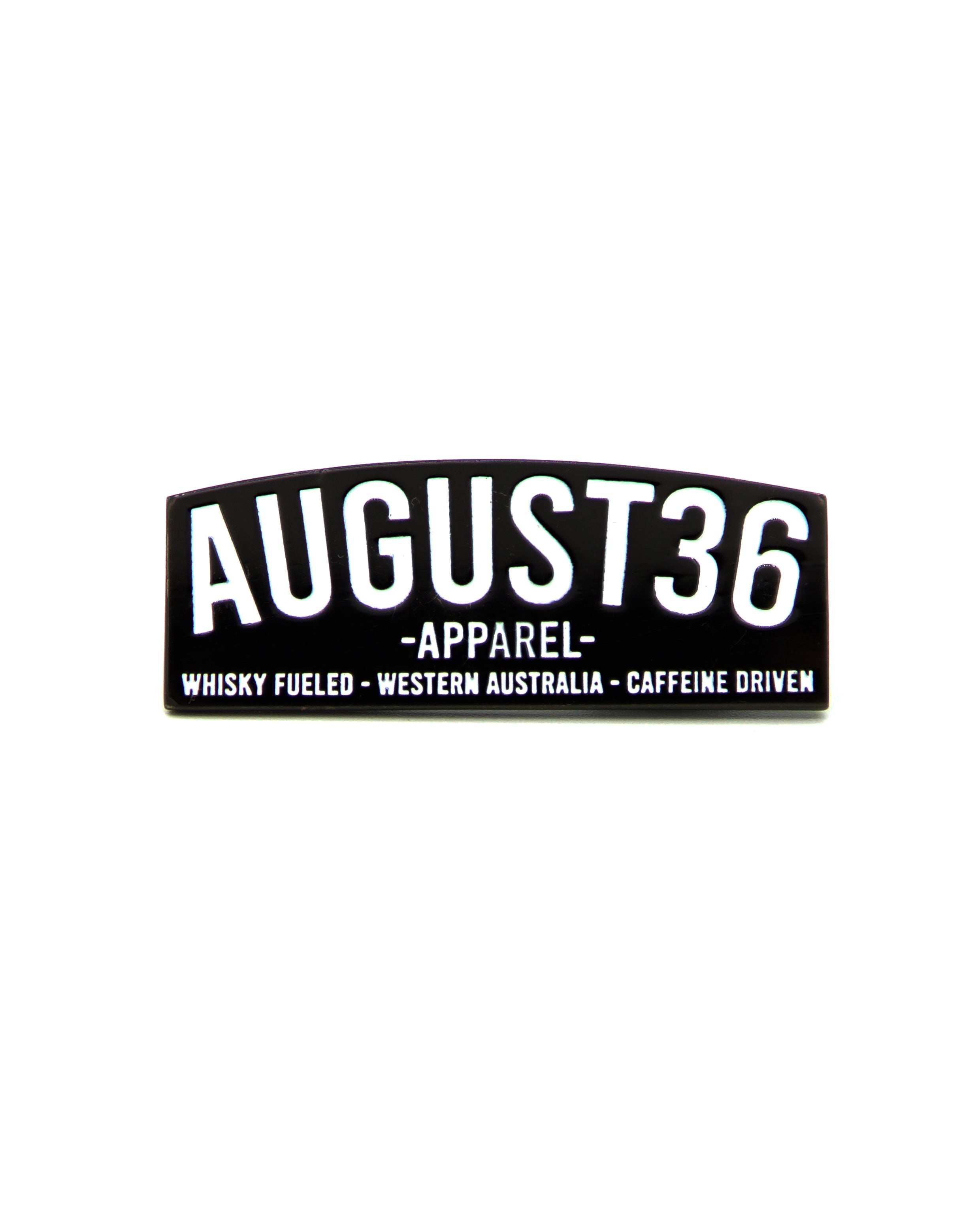 AUGUST36 PIN BADGE