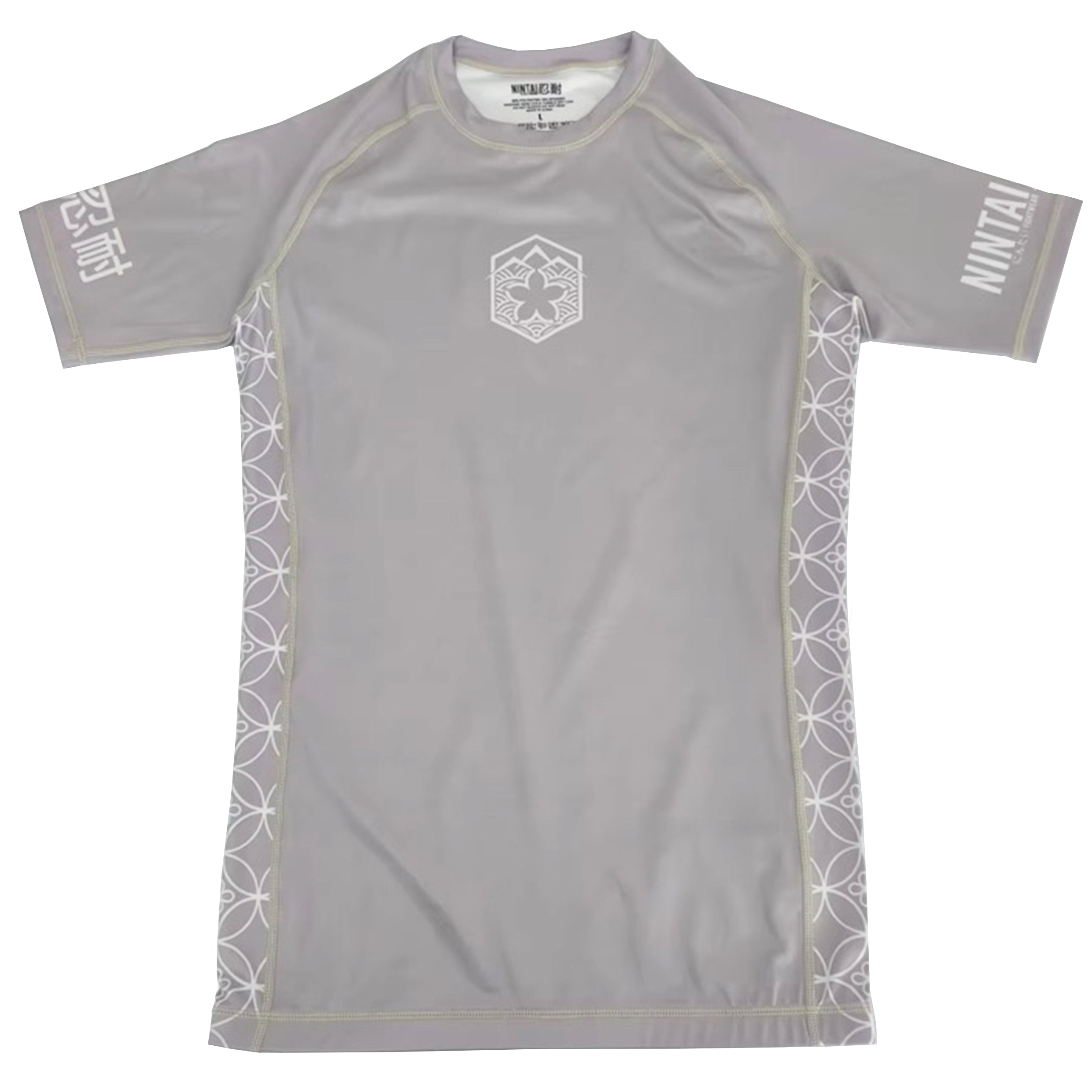 STONE GREY RASH GUARD